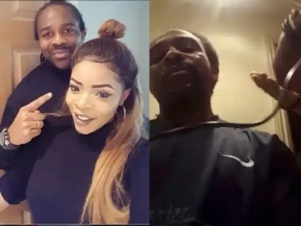 Video: Ogbonna Kanu Cuts Off Hair For Wife Laura Ikeji